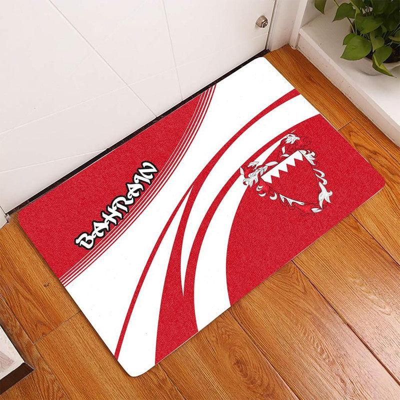 Bahrain Coat Of Arms Door Mat Cricket RLT8