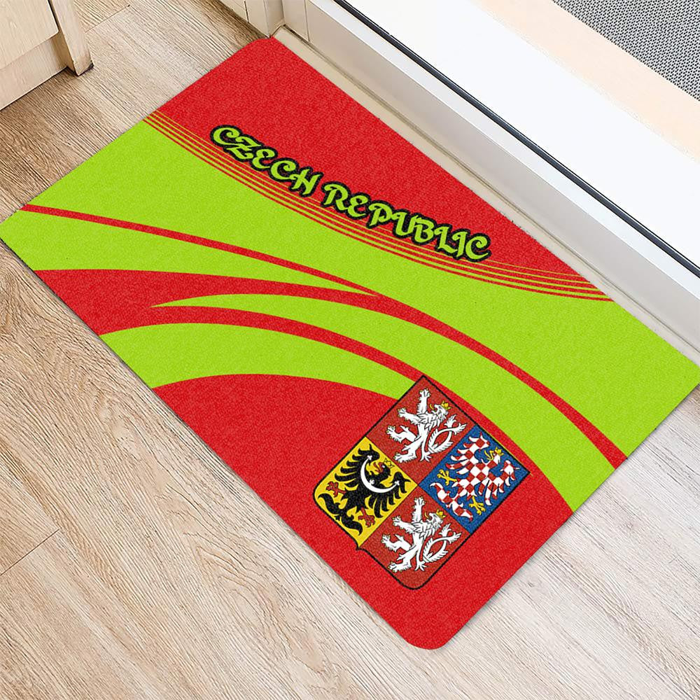 Czech Republic Coat Ofrms Door Mat Cricket RLT13