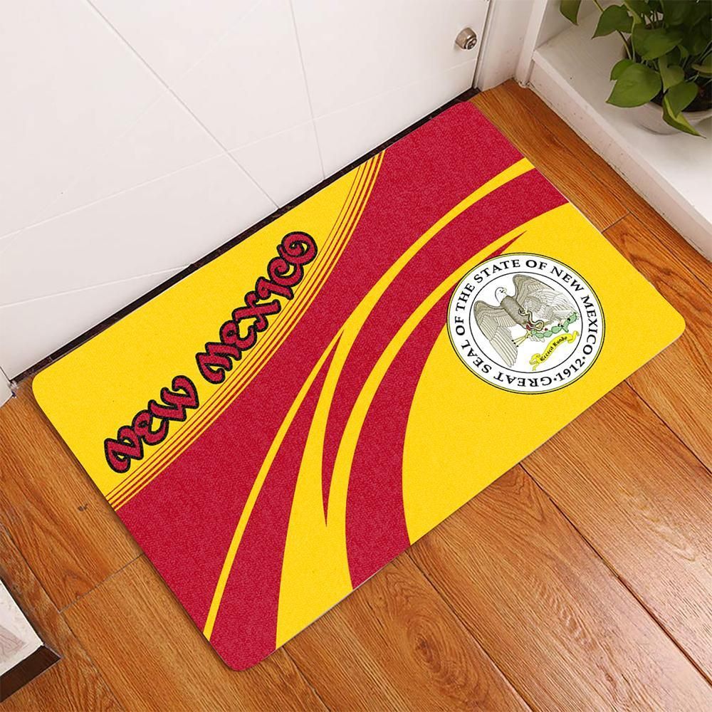 New Mexico Coat Of Arms Door Mat Cricket RLT13