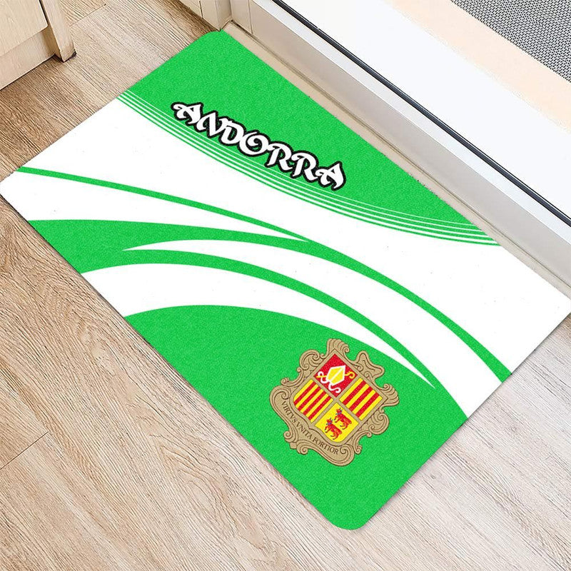 Andorra Coat Of Arms Door Mat Cricket RLT8