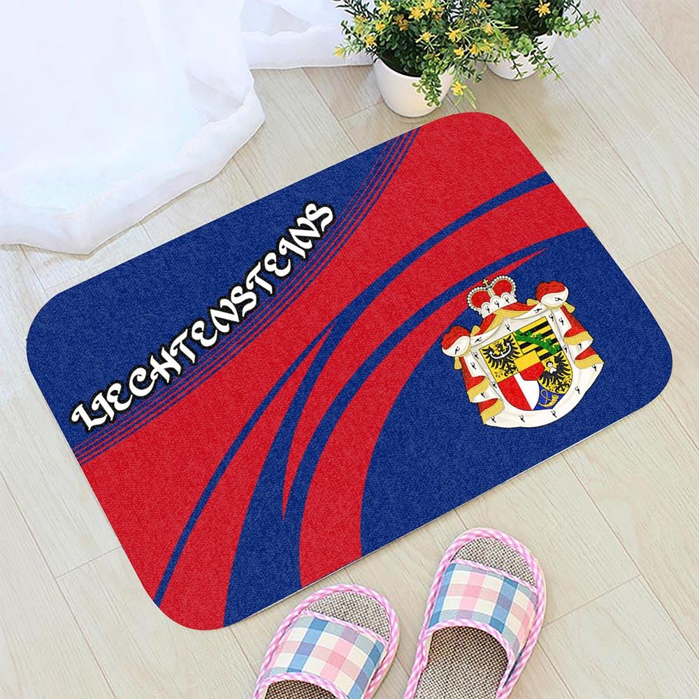 Liechtensteins Coat Of Arms Door Mat Cricket RLT6