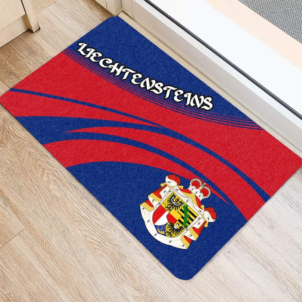 Liechtensteins Coat Of Arms Door Mat Cricket RLT6
