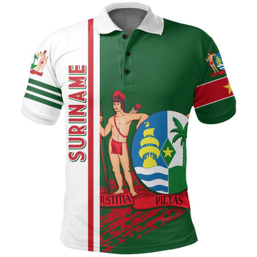 Suriname Polo Shirt Quarter Style RLT7
