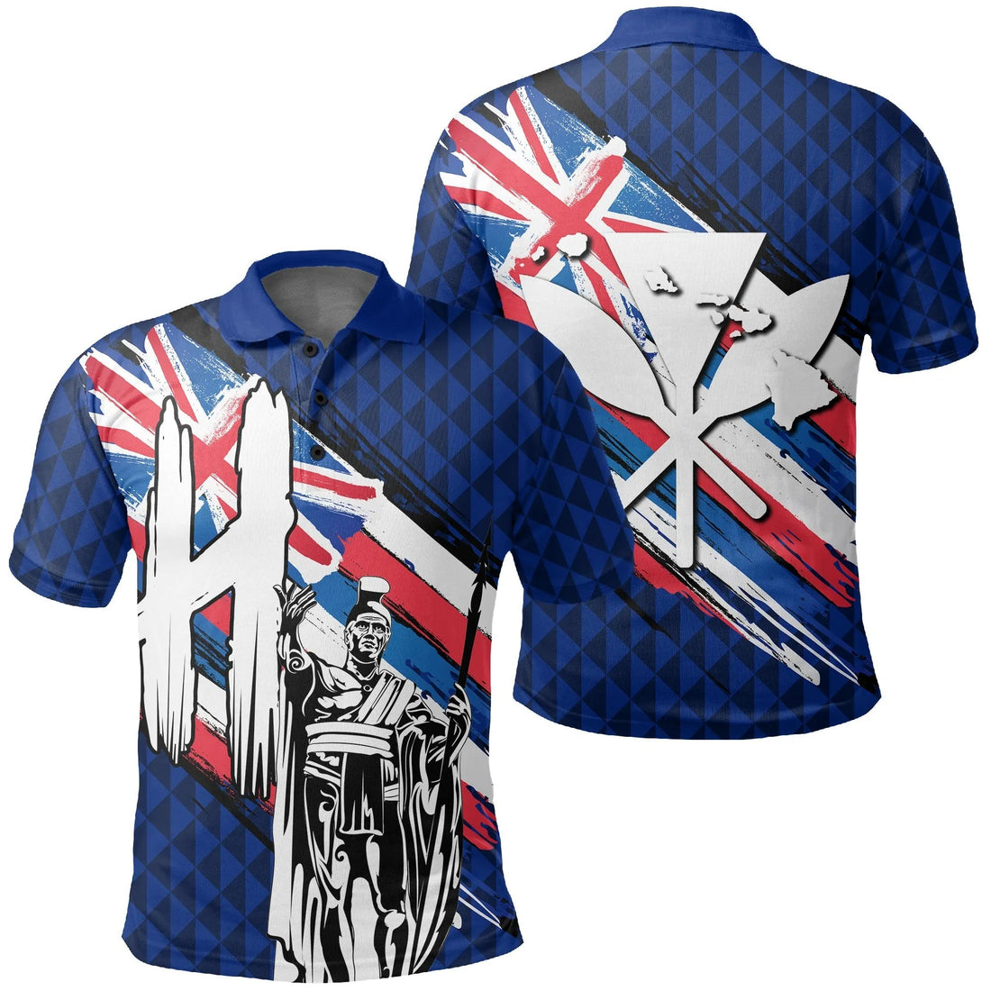 Polynesian Pride Shirt Hawaii King Flag Kanaka Map Polynesian Polo Shirt Won Style