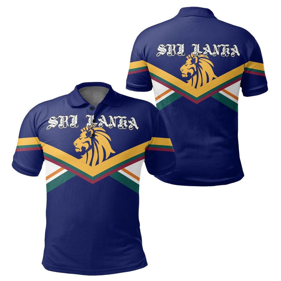 Royal Sri Lanka Lion Polo Shirt RLT7