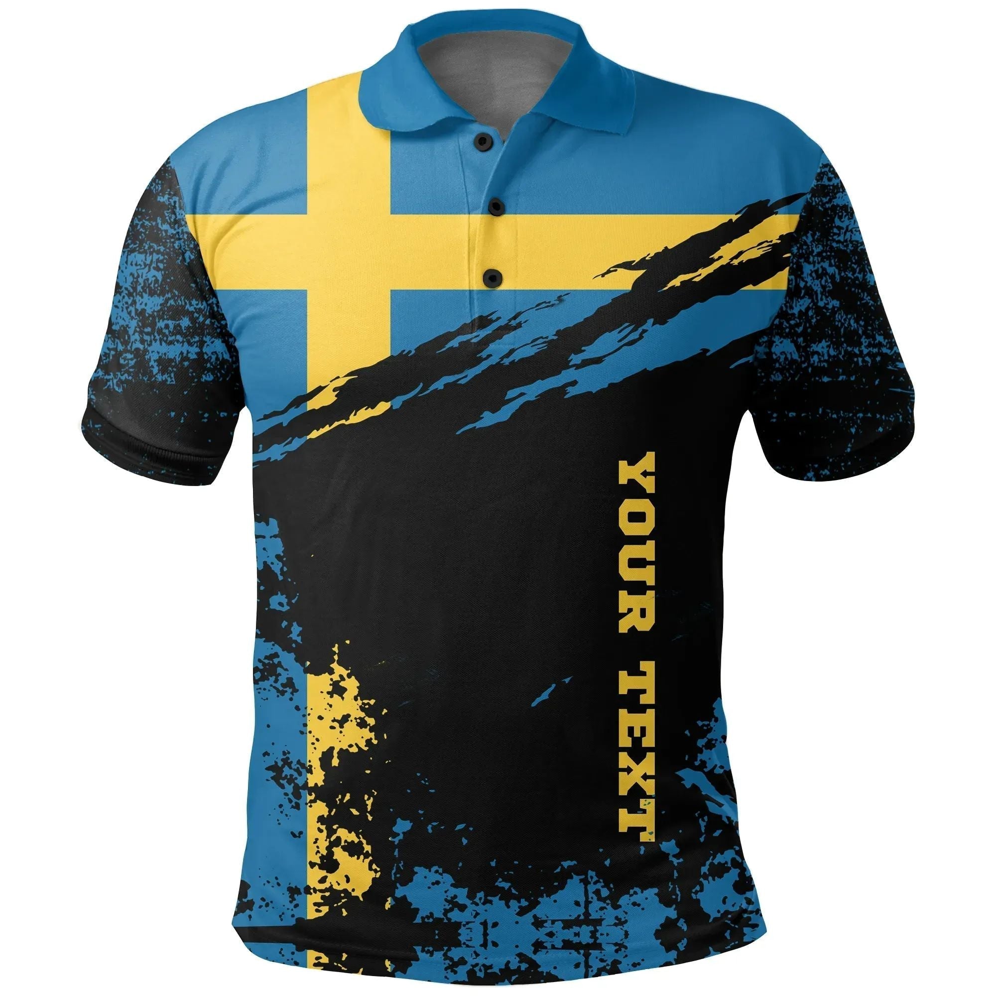 Sweden Polo Shirt Customized RLT7