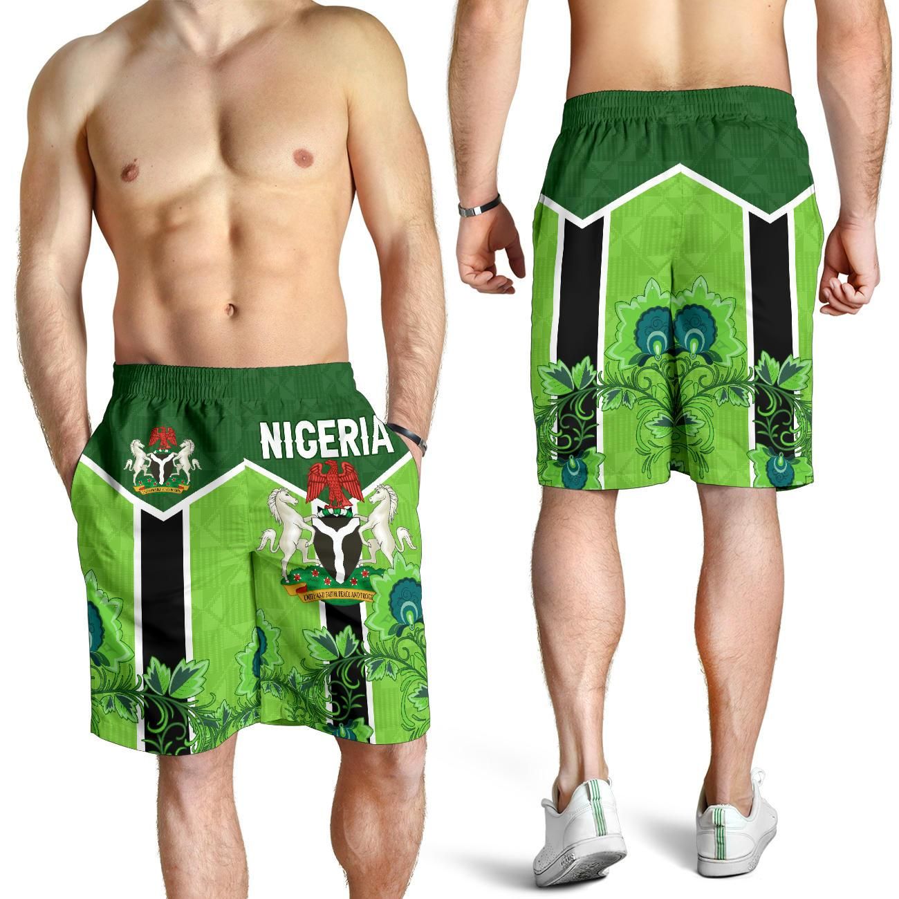 Nigeria Is My Homeland Shorts RLT8
