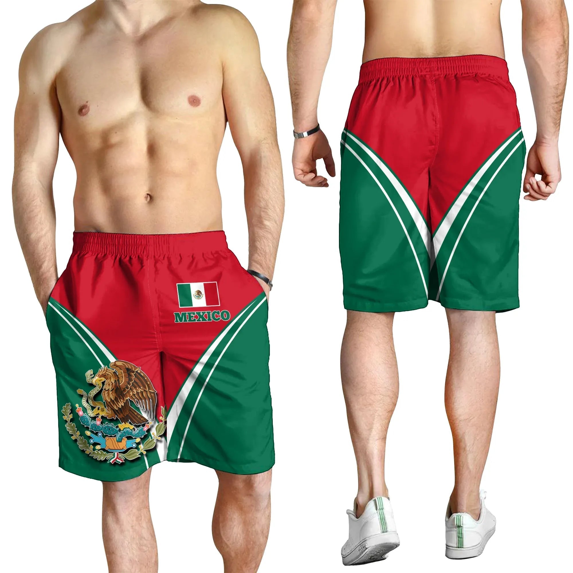 Mexico Men's Shorts Mexican Pride RLT13