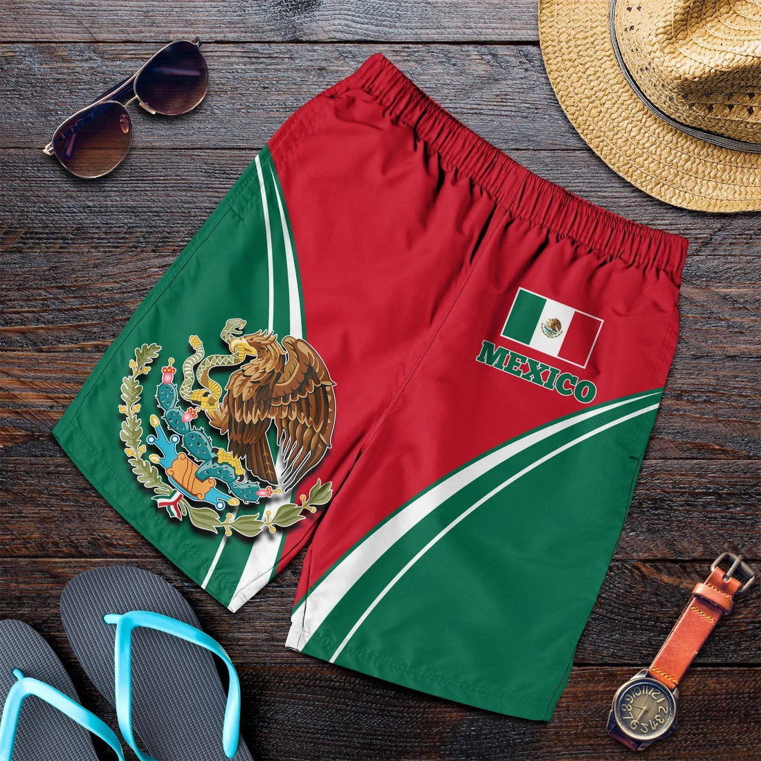Mexico Men's Shorts Mexican Pride RLT13