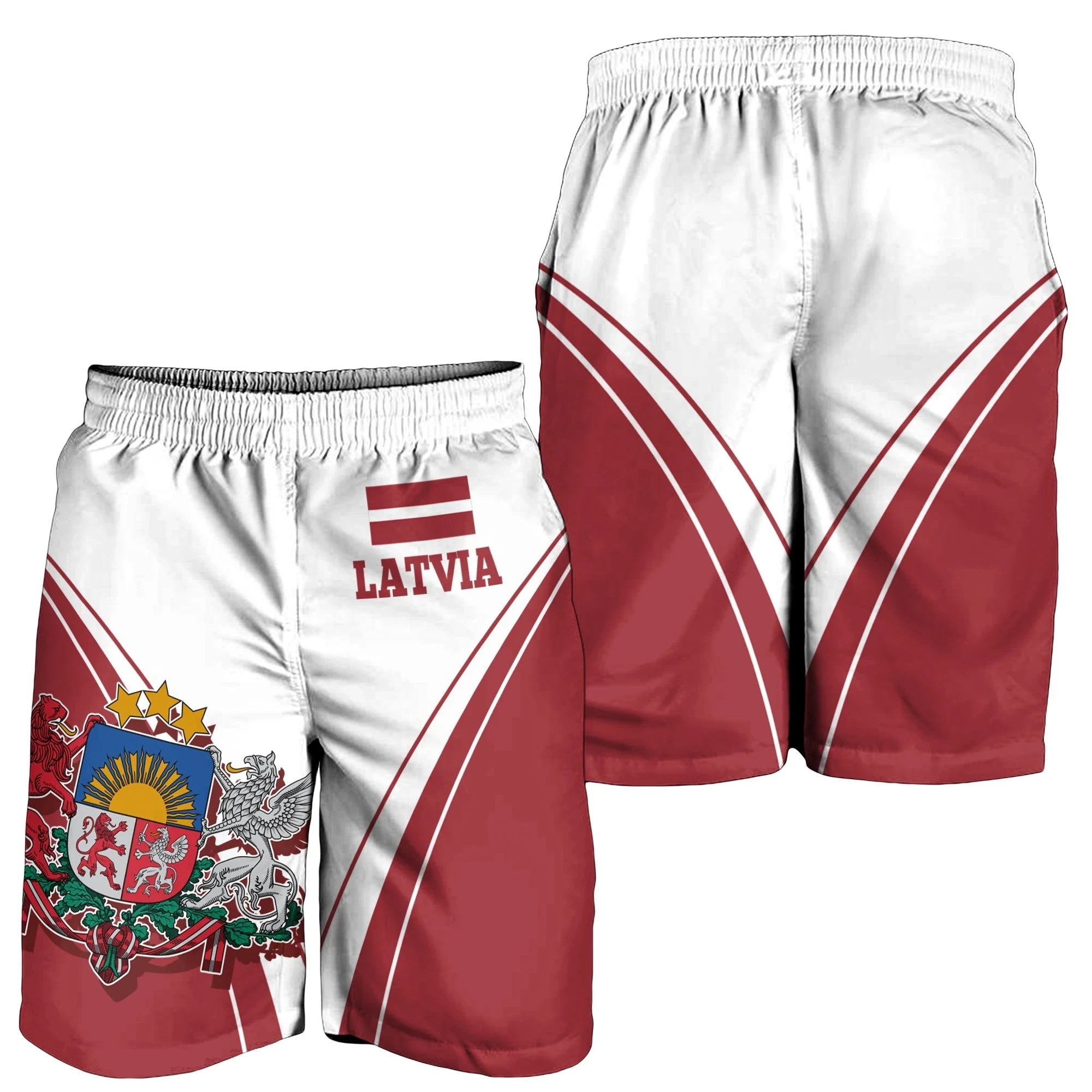 Latvia Men's Shorts - Latvian Pride RLT6