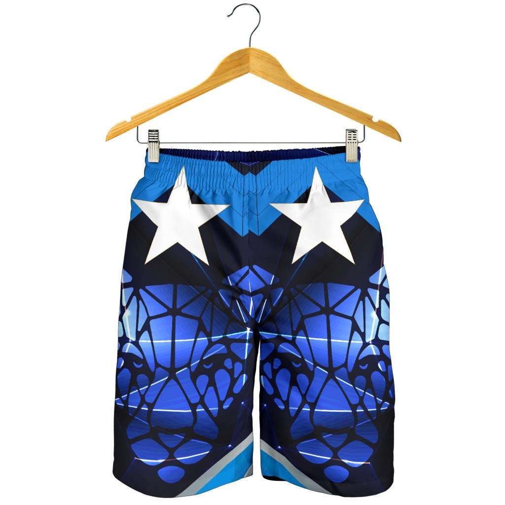 Somalia Mens Shorts Coat Of Arms Somalia With Leopard RLT8