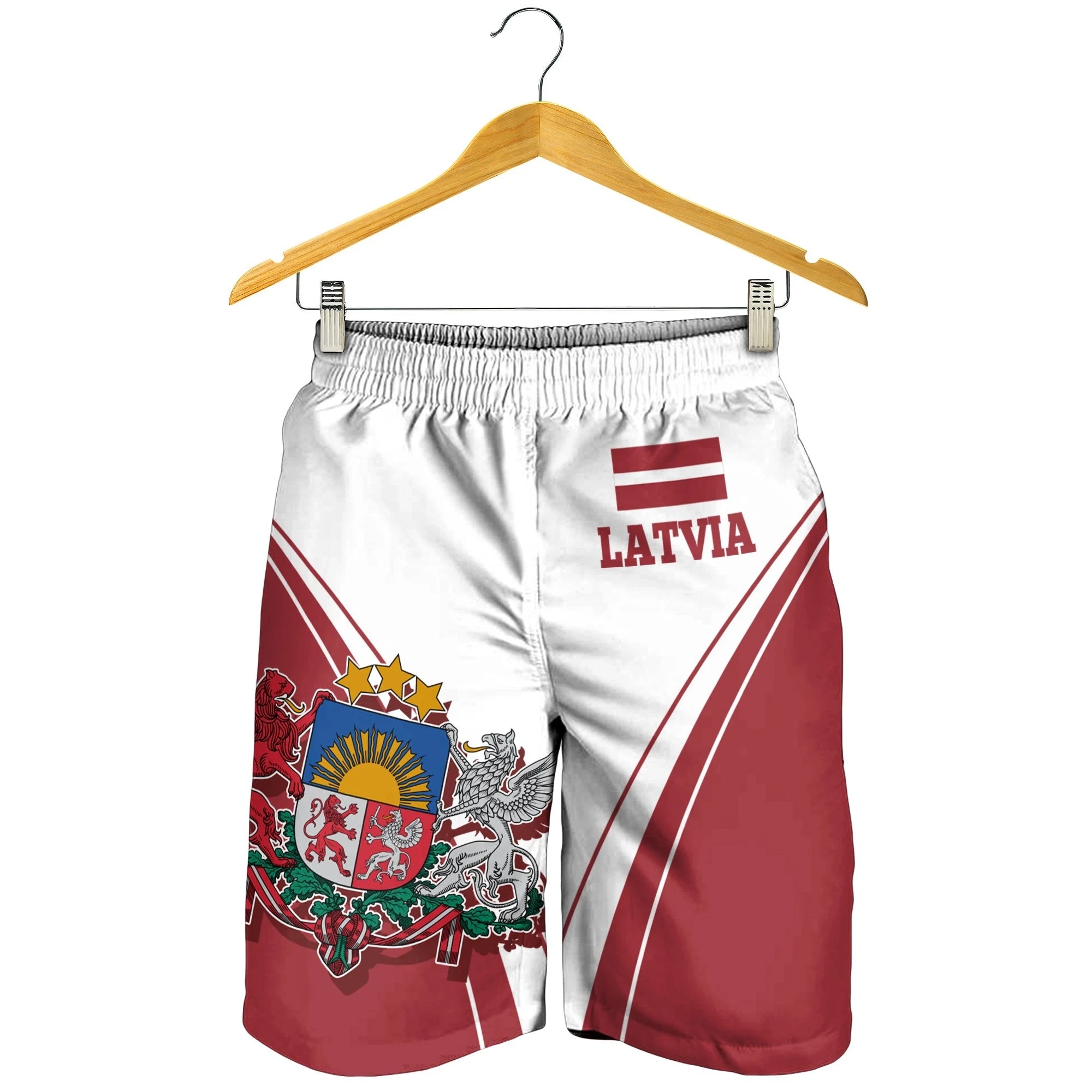 Latvia Men's Shorts - Latvian Pride RLT6