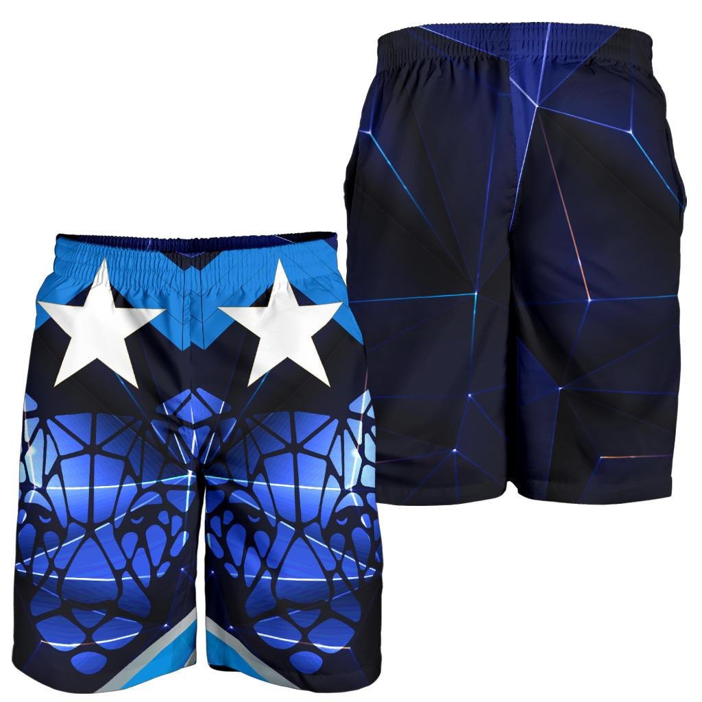 Somalia Mens Shorts Coat Of Arms Somalia With Leopard RLT8
