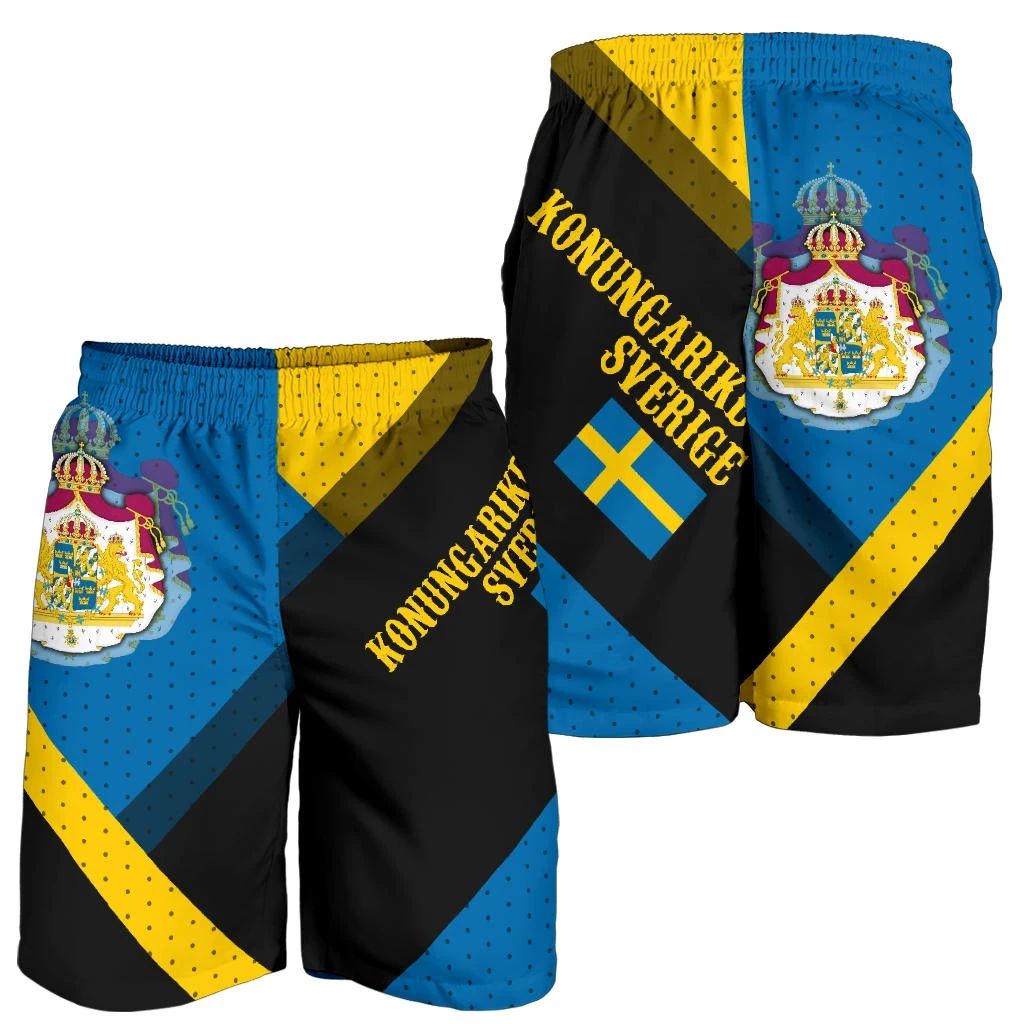 Sweden Men's Shorts Kingdom Of Sweden RLT7