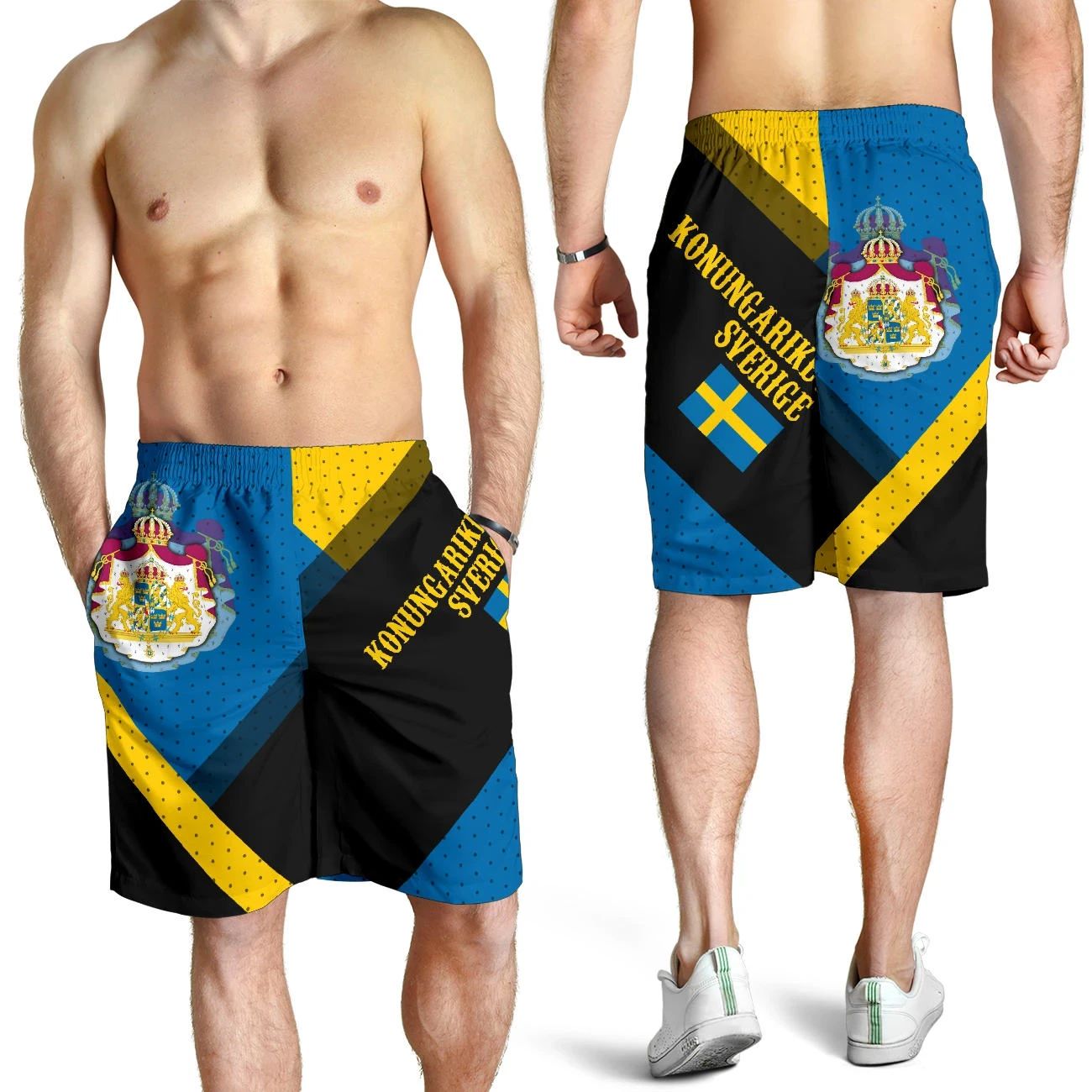 Sweden Men's Shorts Kingdom Of Sweden RLT7