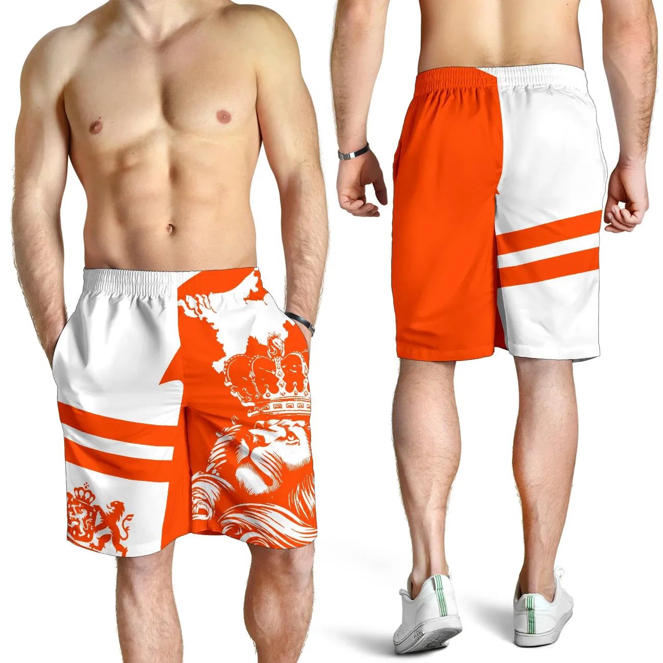 Netherlands Lion Men's Shorts RLT7