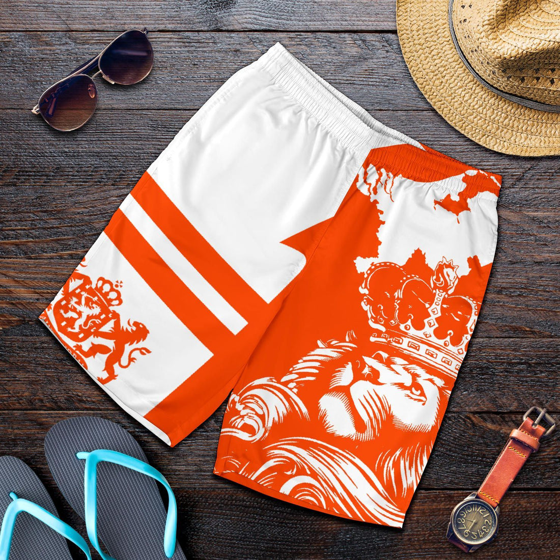 Netherlands Lion Men's Shorts RLT7