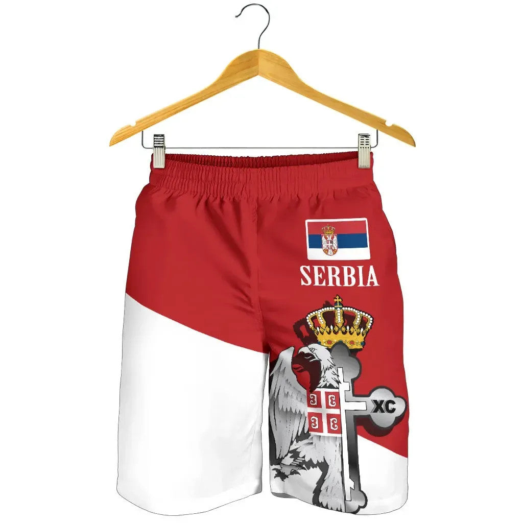 Serbia Shorts Serbian Eagle / Orthodox Cross RLT7