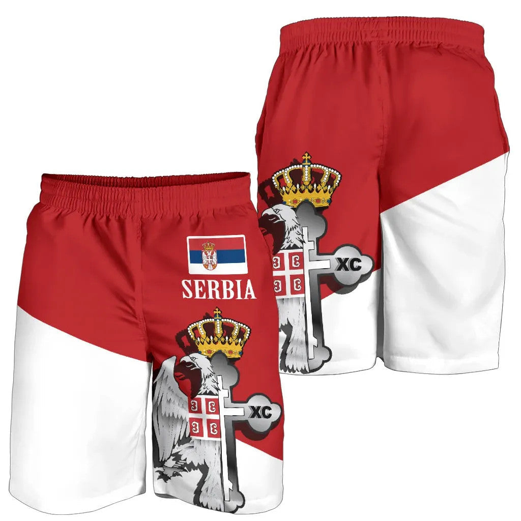 Serbia Shorts Serbian Eagle / Orthodox Cross RLT7