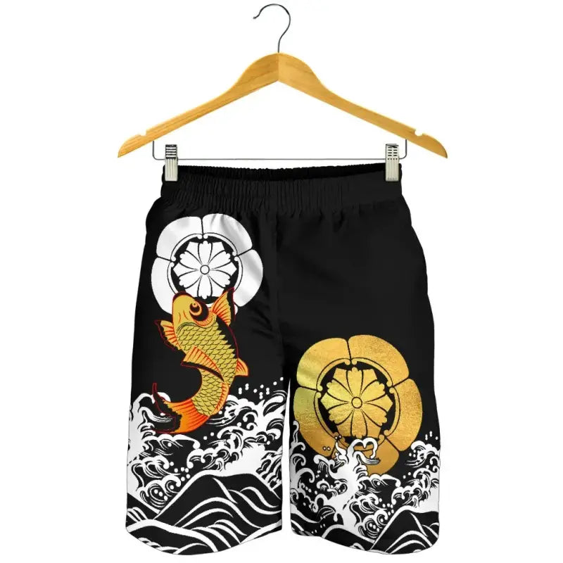 The Golden Koi Fish Shorts RLT8