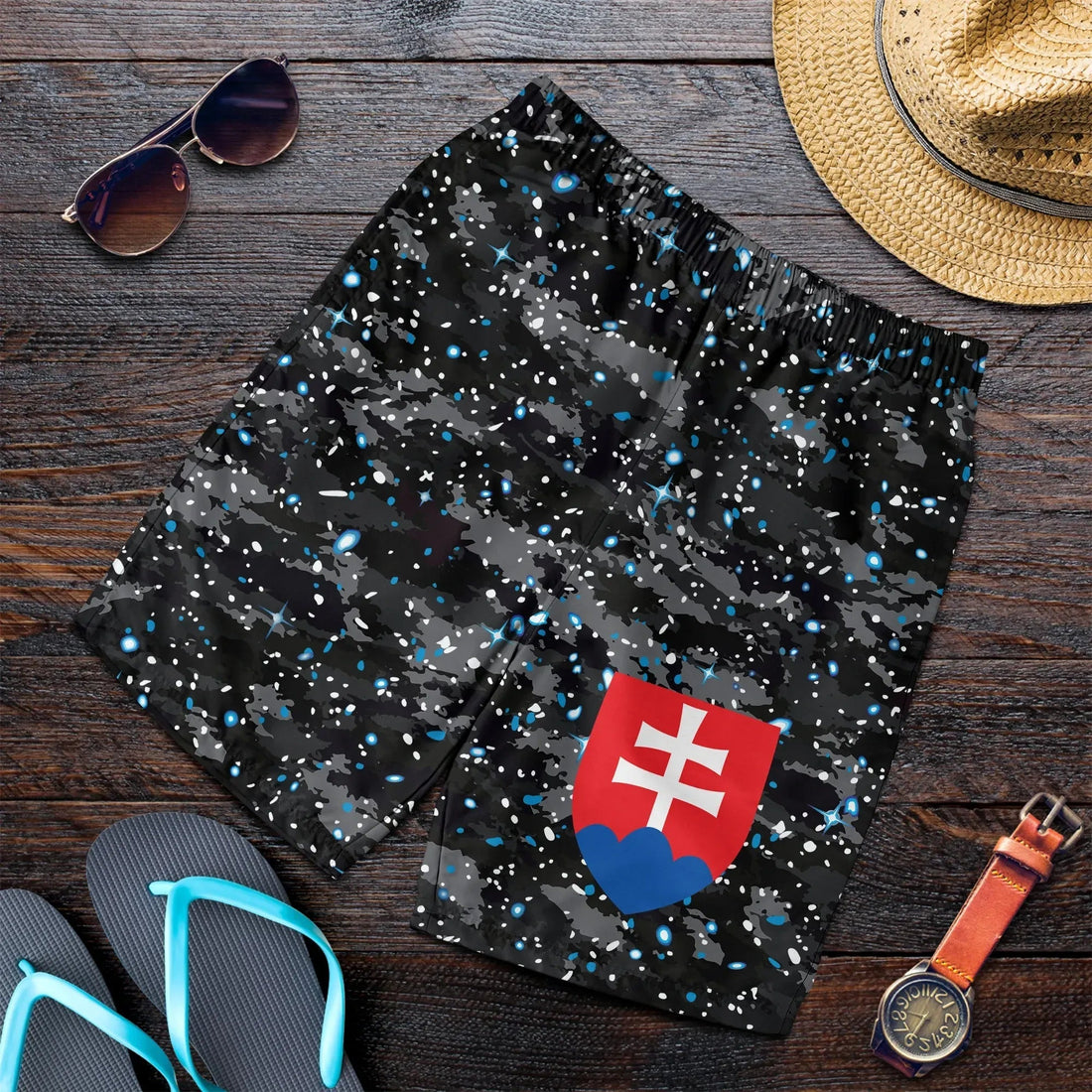 Slovakia Space Camo Shorts RLT13