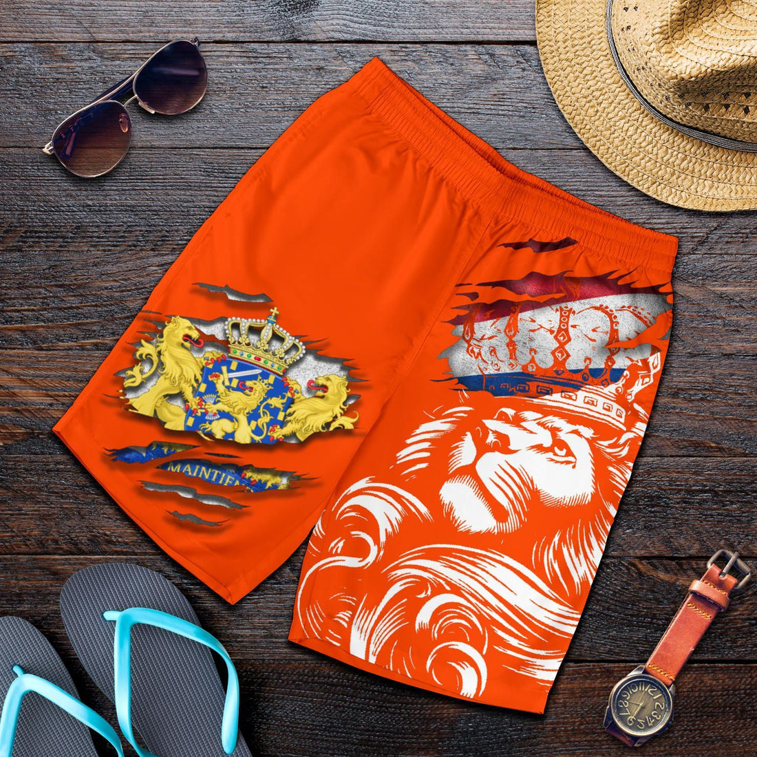 Netherlands Lion In Me Men's Shorts RLT7