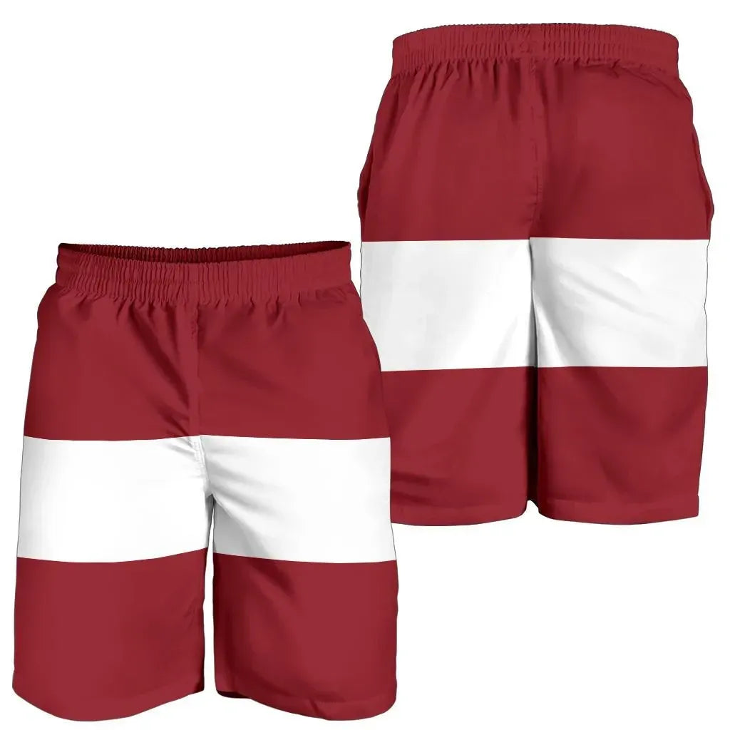 Latvia Shorts Original Flag RLT6