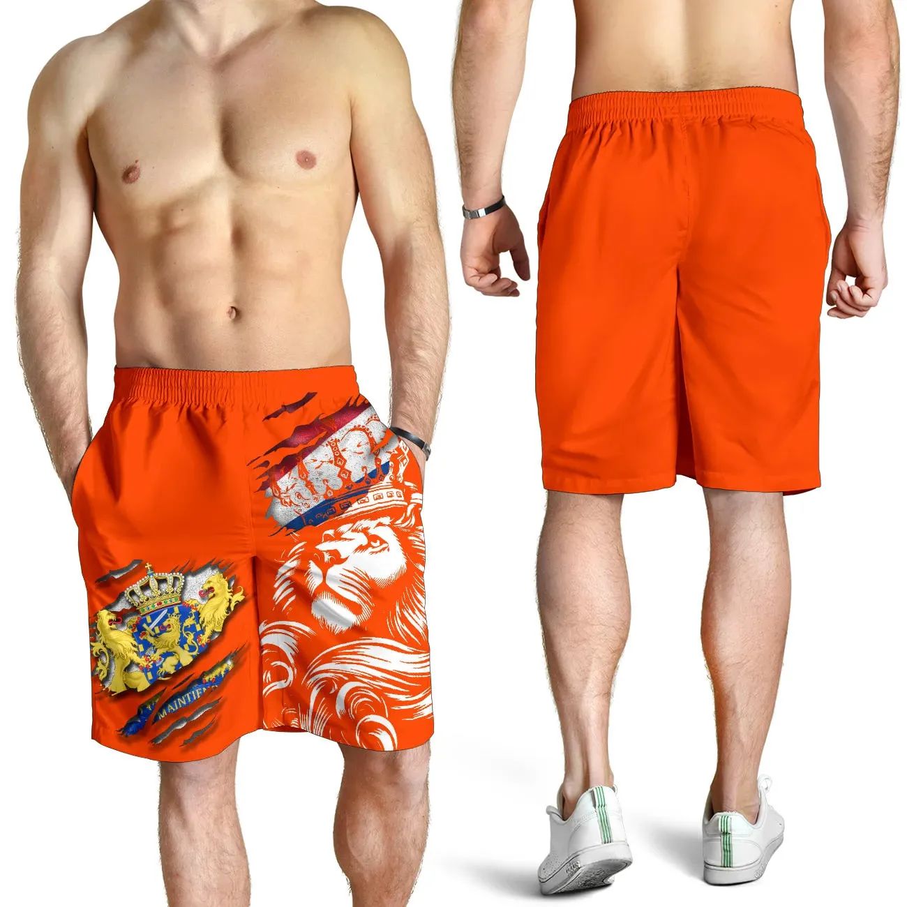 Netherlands Lion In Me Men's Shorts RLT7