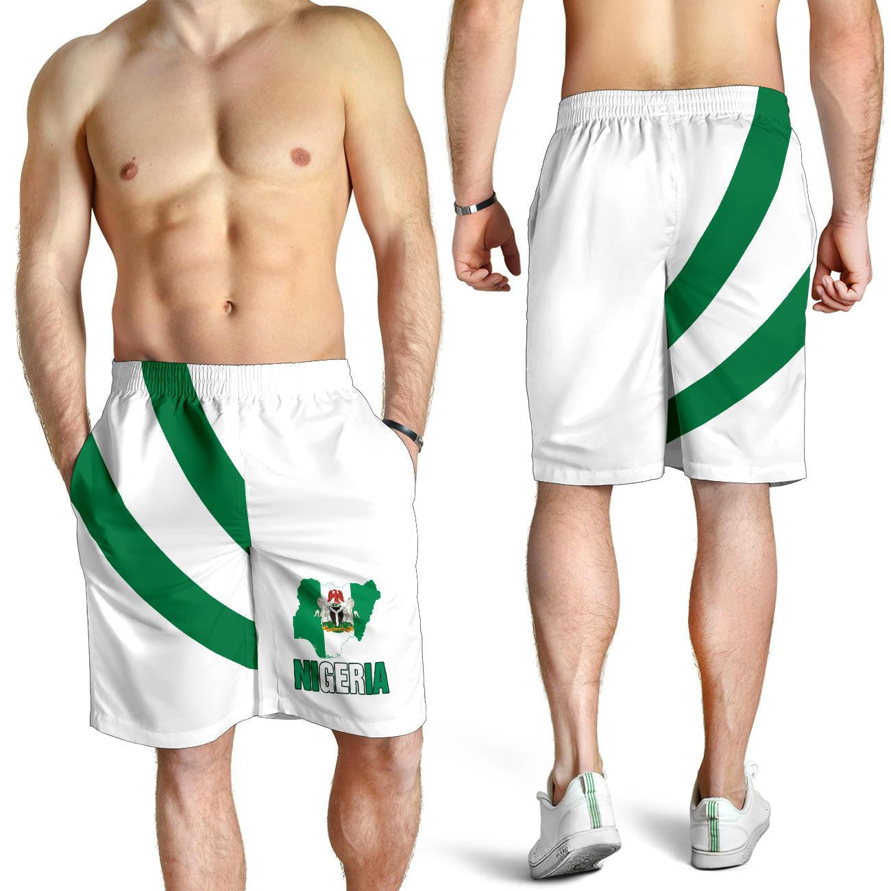 Nigeria Special Flag Shorts RLT8