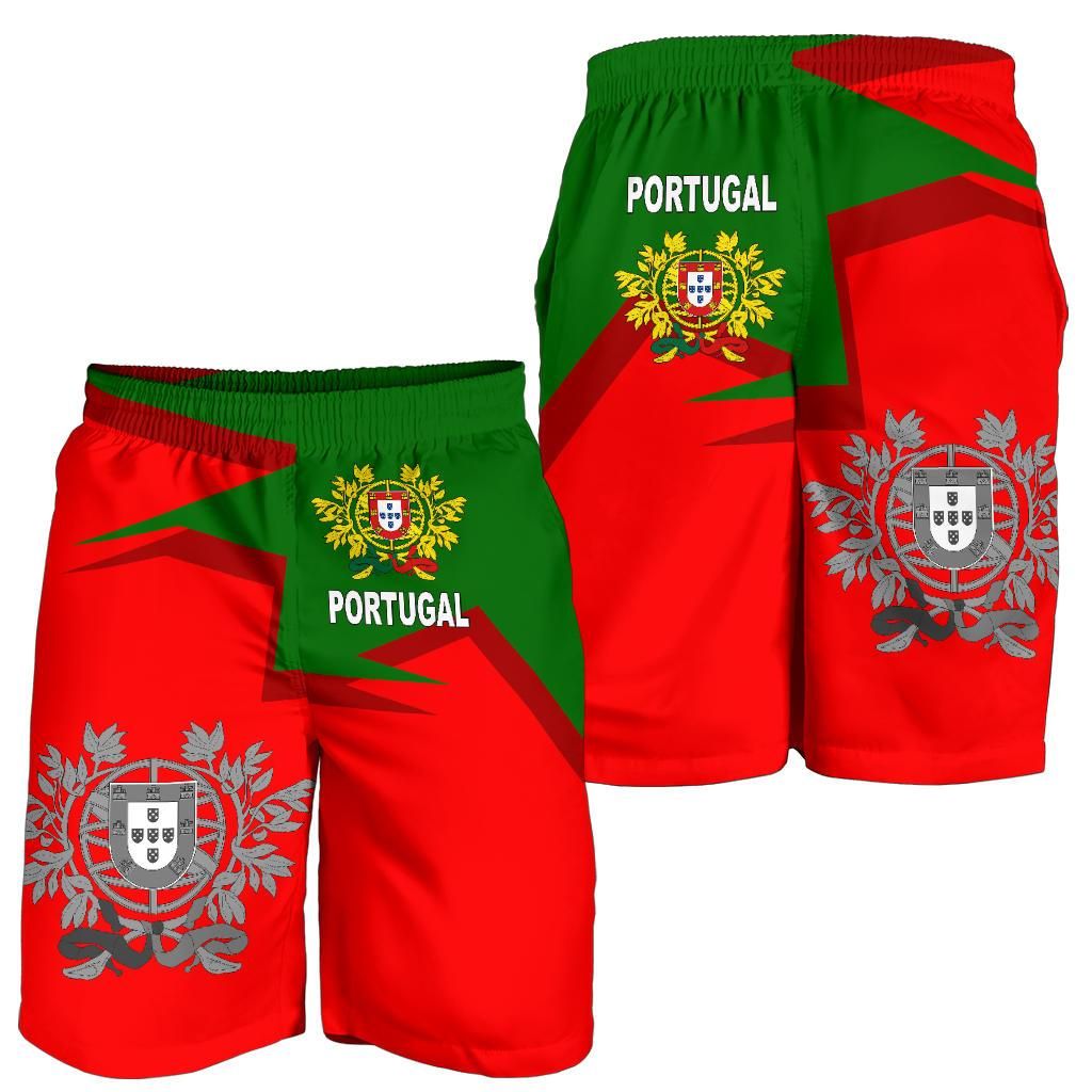 Portugal Men's Shorts Coat Of Arms New Style RLT7