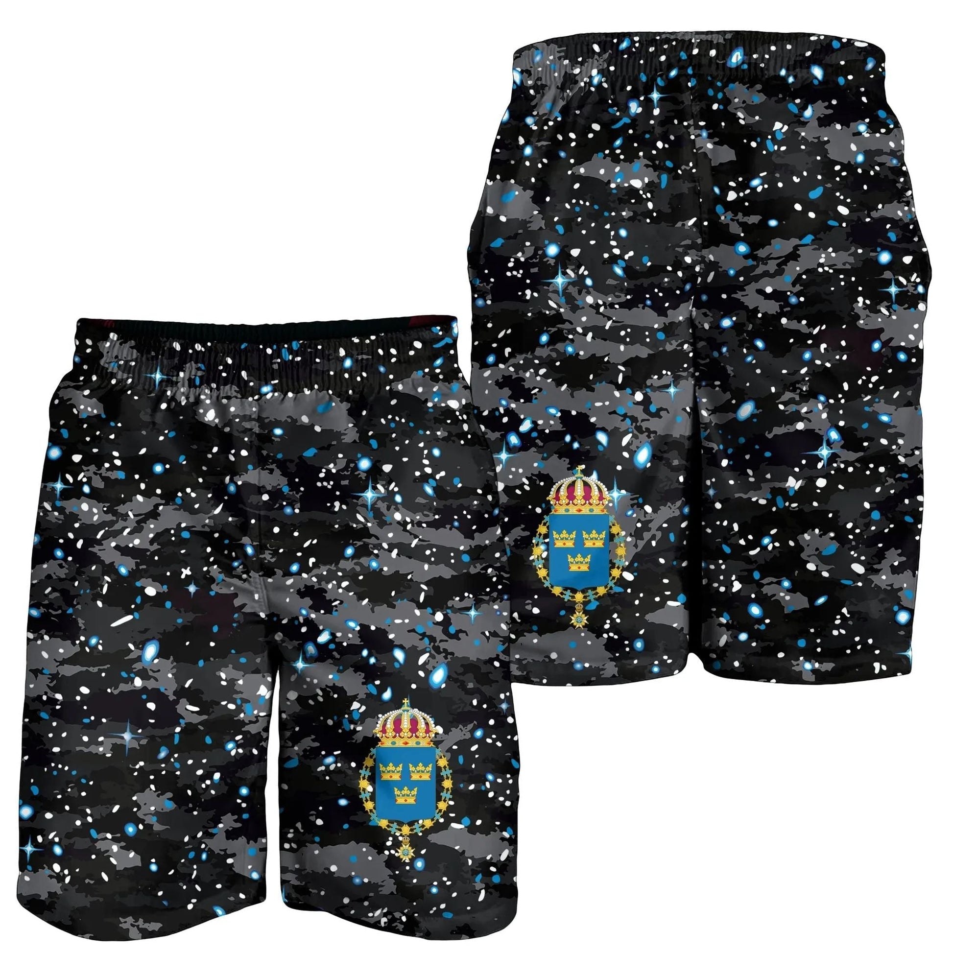 Sweden Space Camo Shorts RLT7