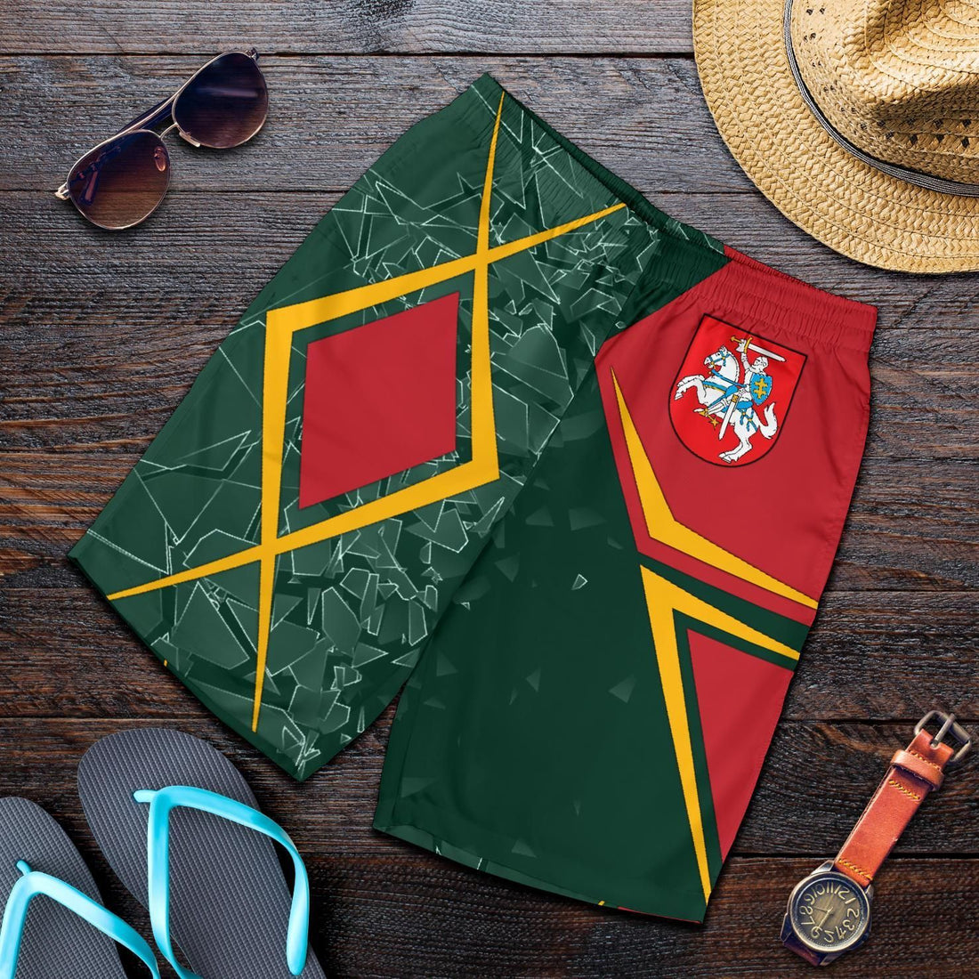 Lithuania Men's Shorts - Lithuania Legend RLT6