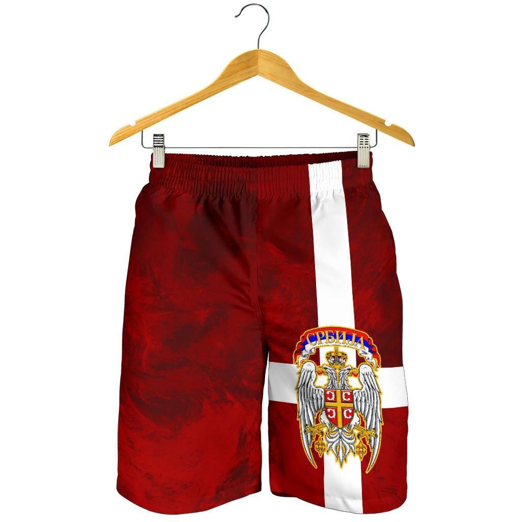 Serbia Men's Shorts Best Serbian Eagle Tattoo RLT7