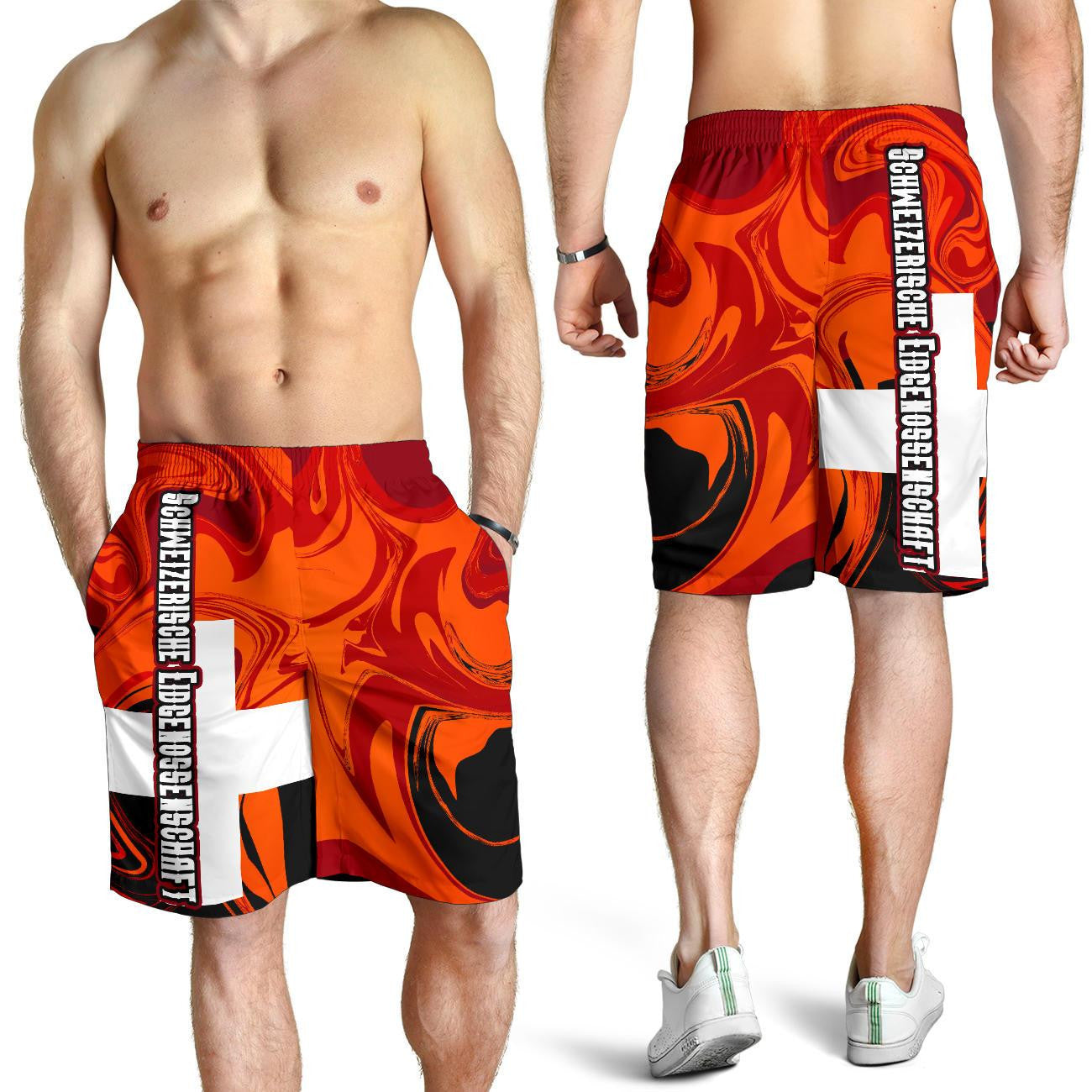 Switzerland Men's Shorts Flame Of Switzerland RLT13