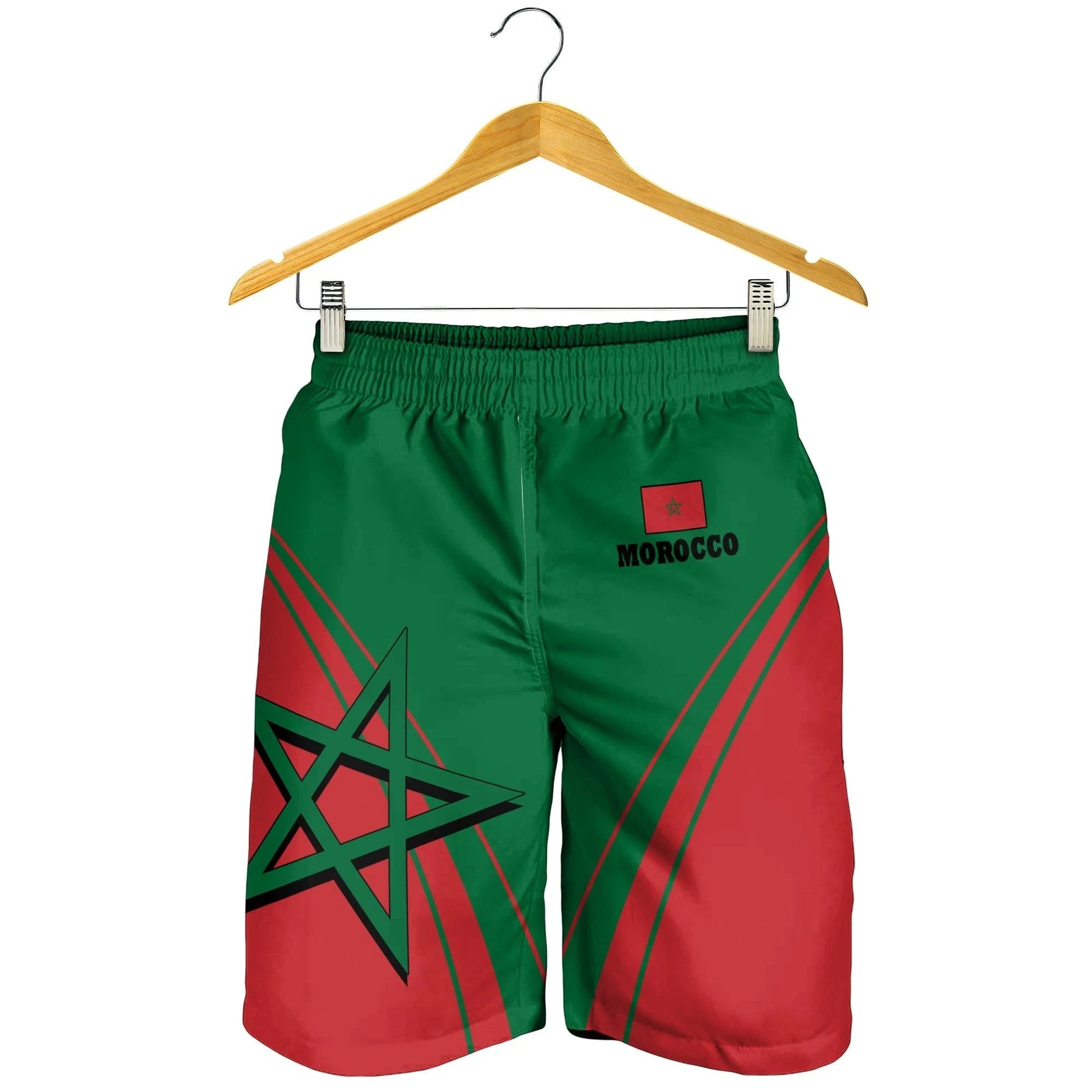 Morocco Men's Shorts Moroccan Pride RLT7