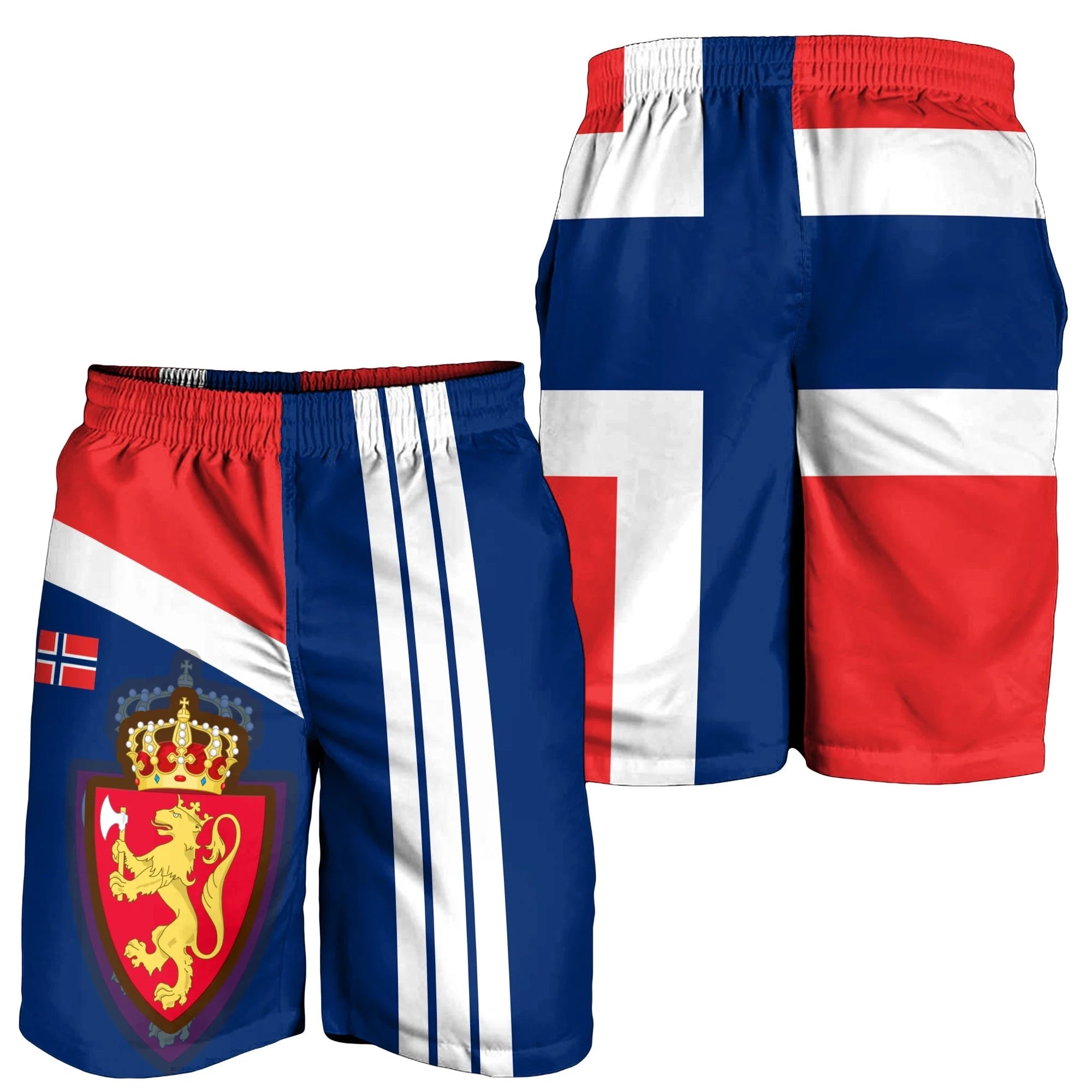 Norway Men's Shorts Flag Of Norway RLT7