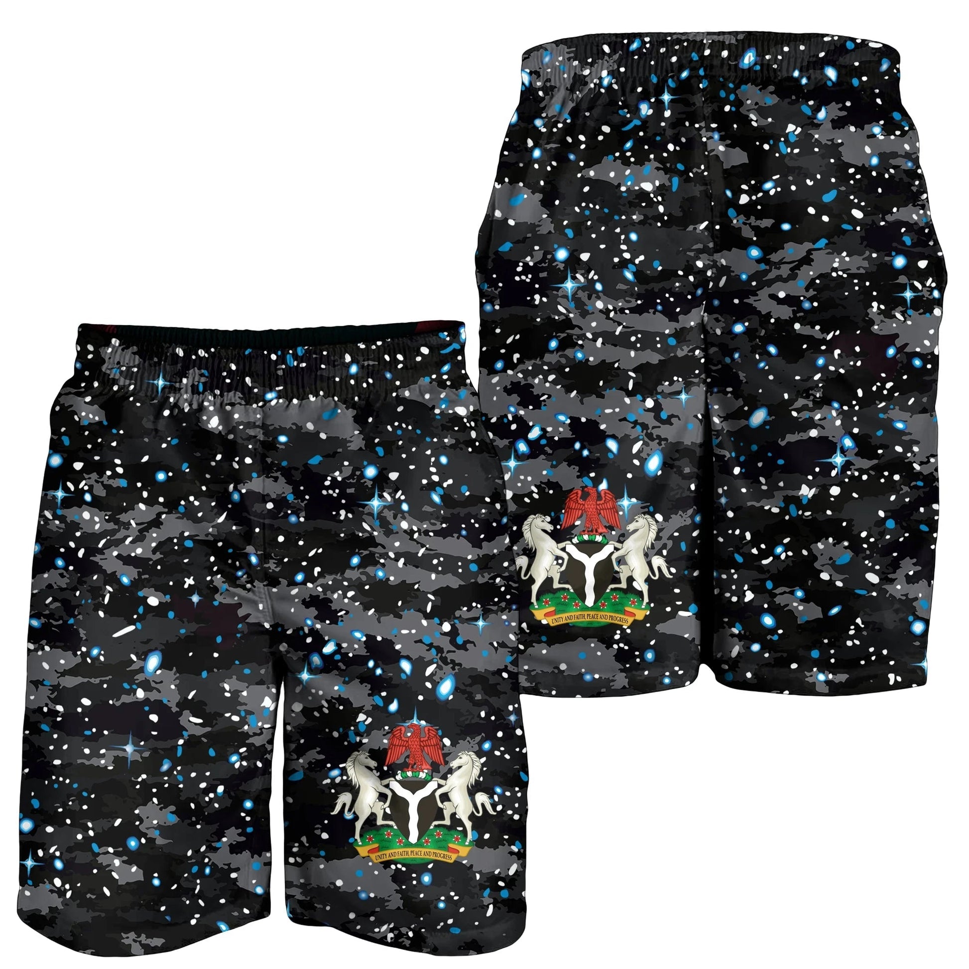 Nigeria Space Camo Shorts RLT8
