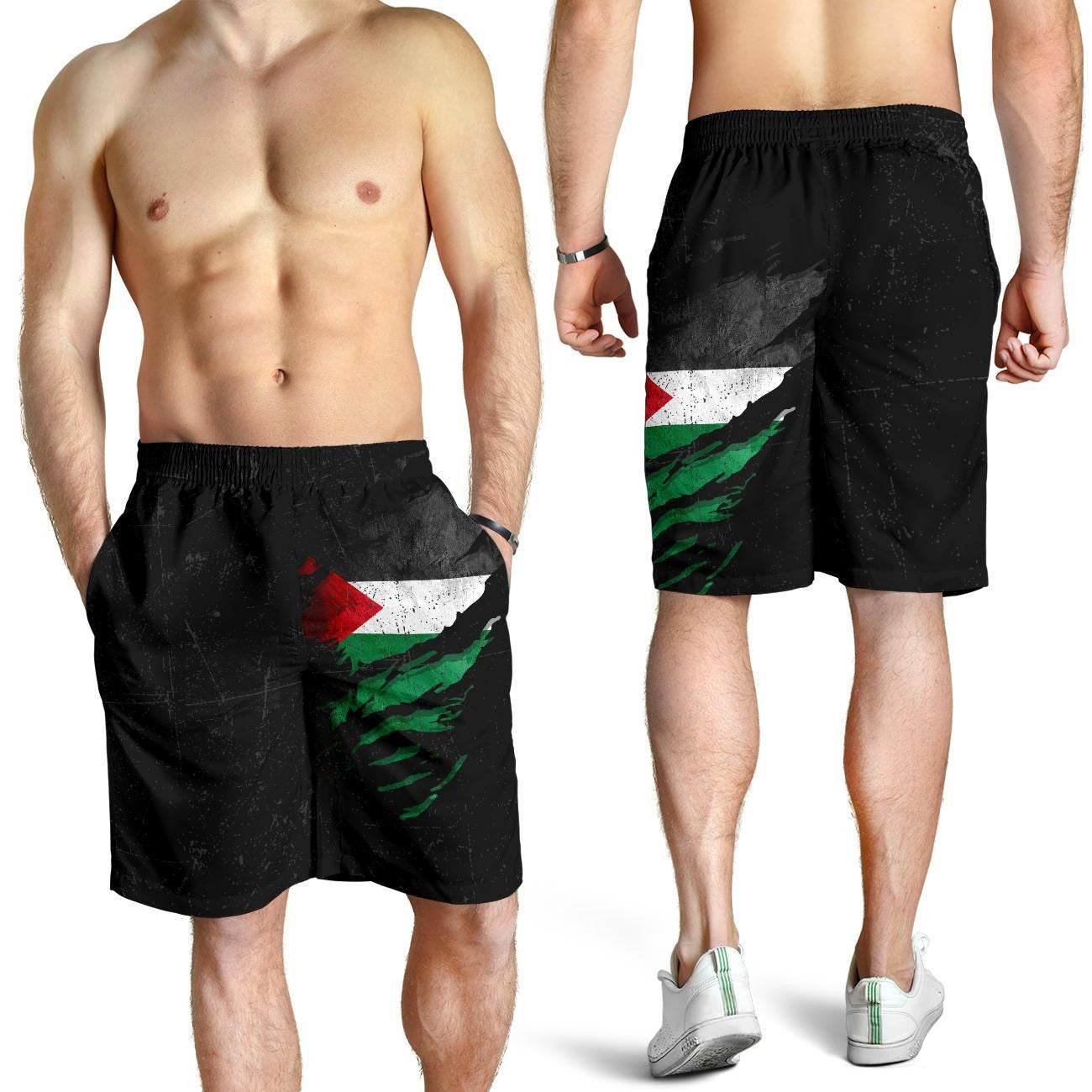 Palestine In Me All Over Print Men's Shorts Special Grunge Style RLT13