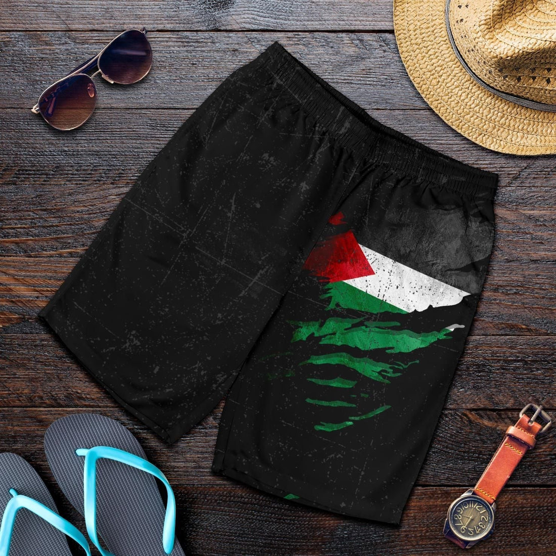 Palestine In Me All Over Print Men's Shorts Special Grunge Style RLT13