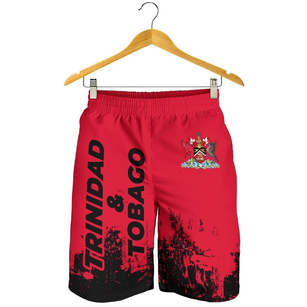 Trinidad and Tobago Men Shorts Smudge Style RLT6