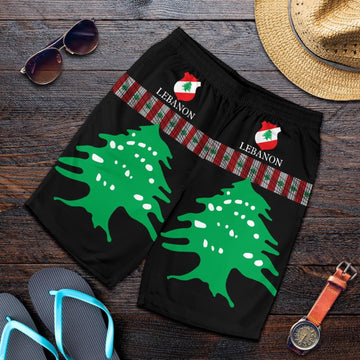 Lebanon - United All Over Print Men's Shorts RLT6
