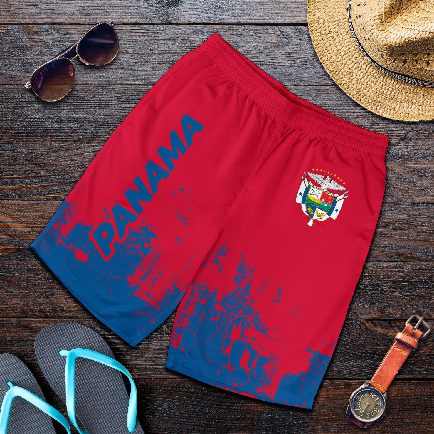 Panama Men Shorts Smudge Style RLT13