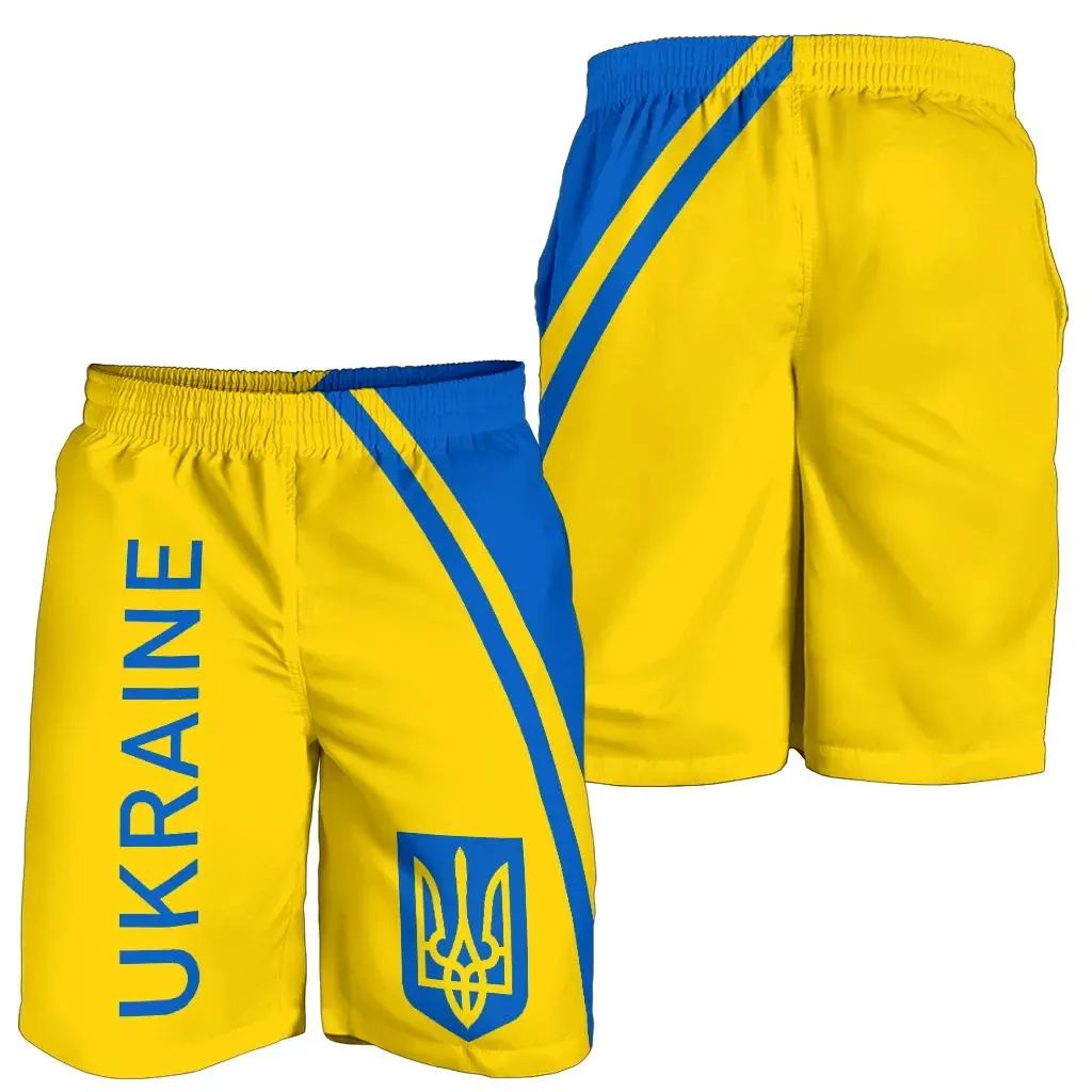 Ukraine Men's Shorts Curve Version RLT7