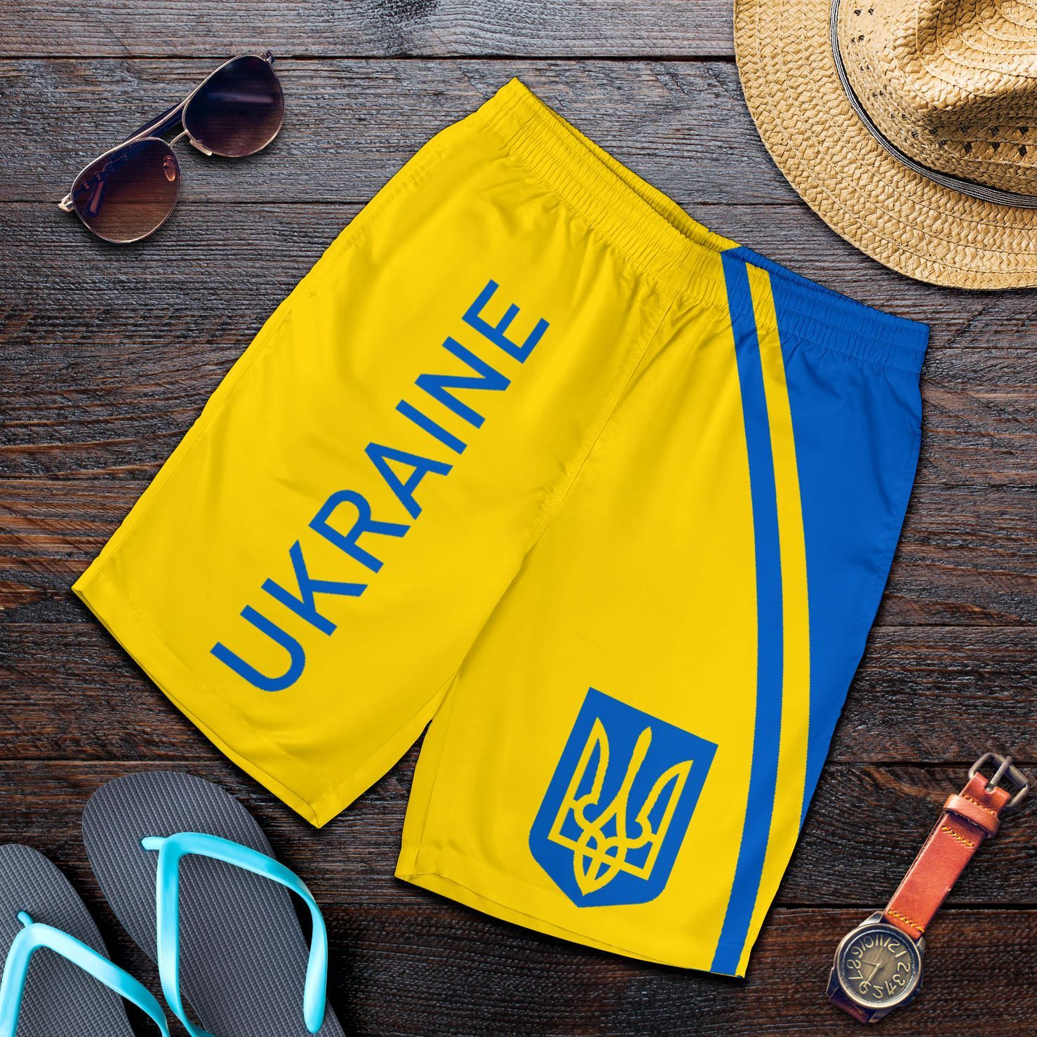 Ukraine Men's Shorts Curve Version RLT7