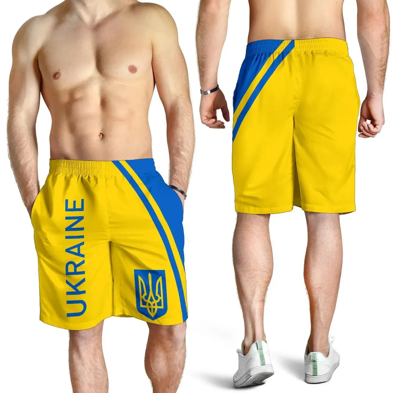 Ukraine Men's Shorts Curve Version RLT7