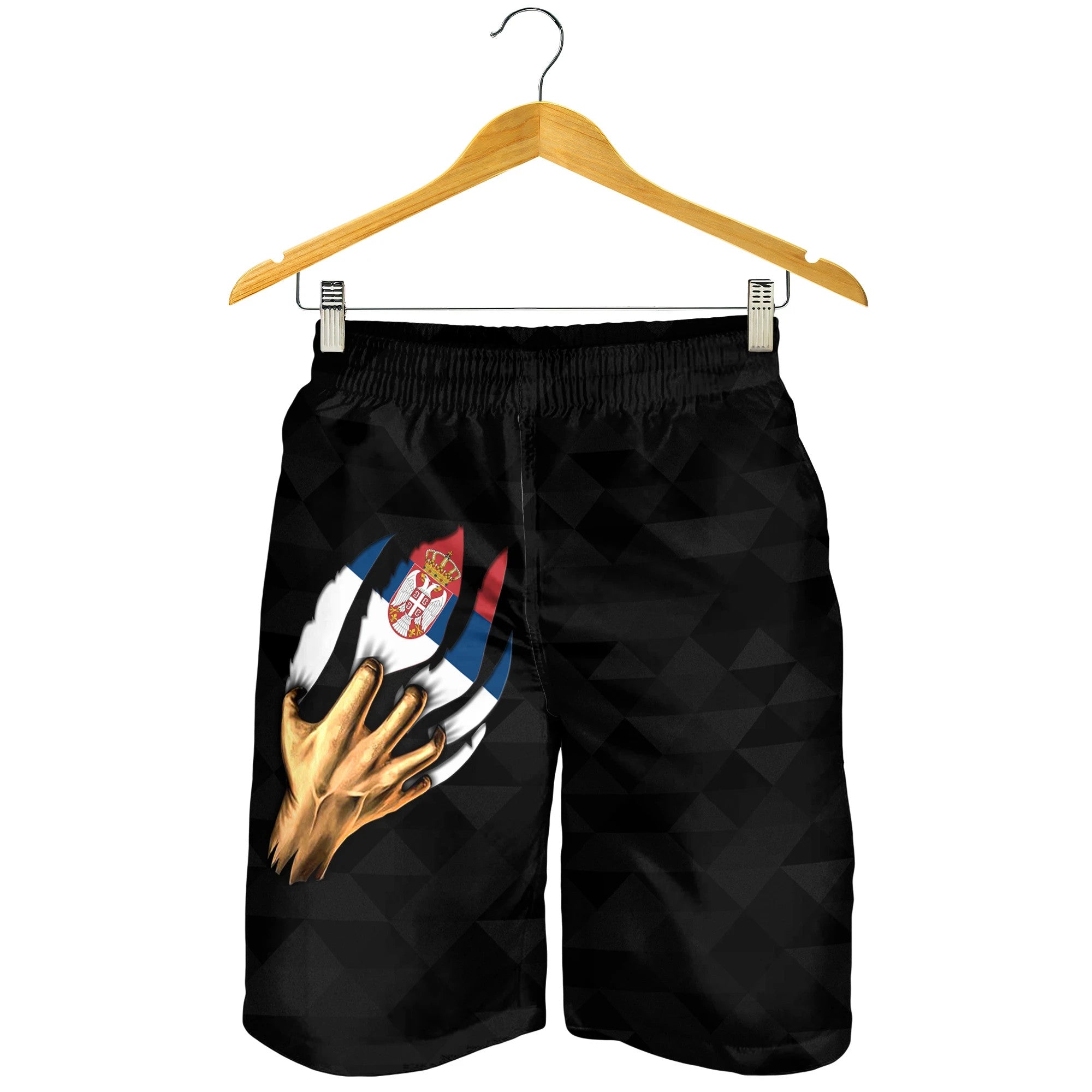 Serbia Men's Shorts Serbian Is Me Ver01 RLT7