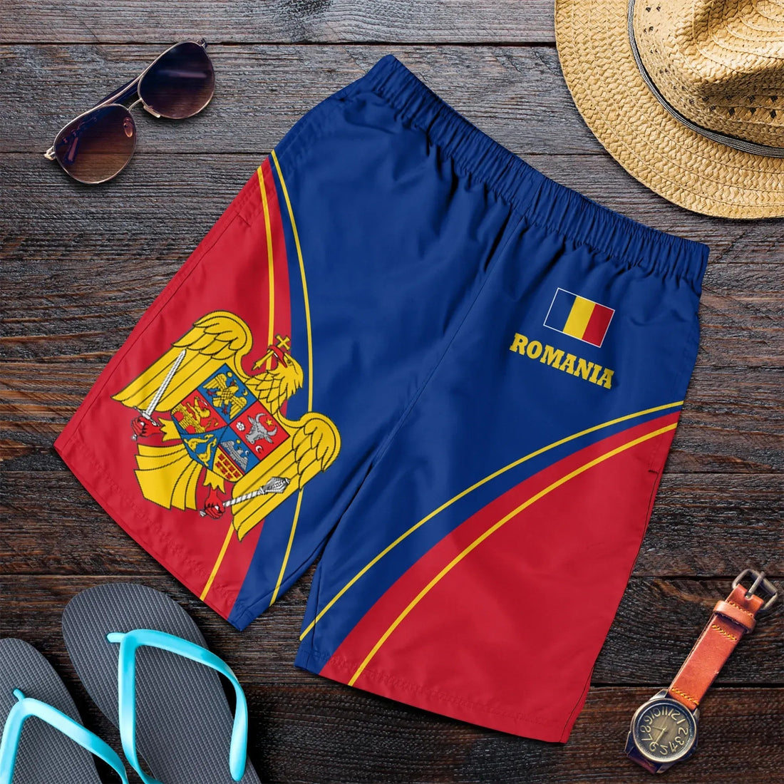 Romania Men's Shorts Romanian Pride RLT13