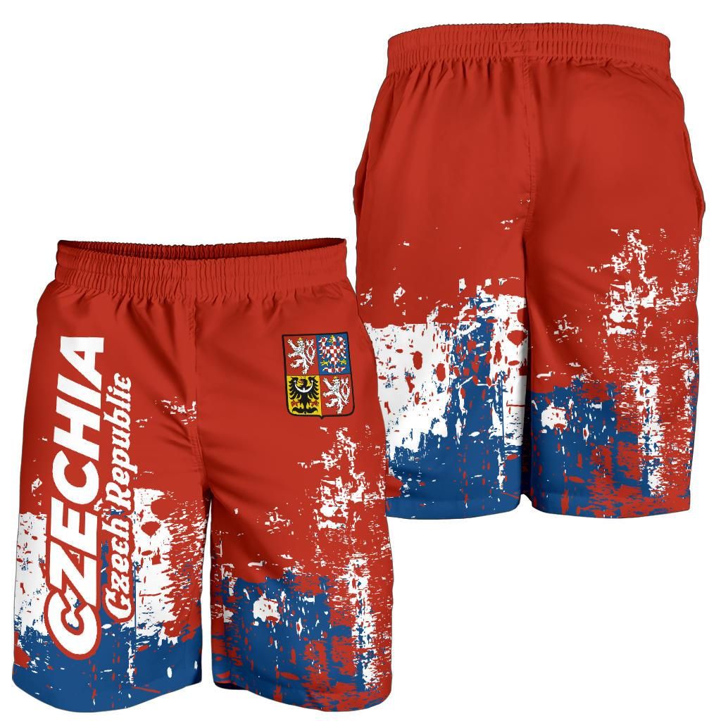 Czech Republic Men Short - Smudge Style RLT13