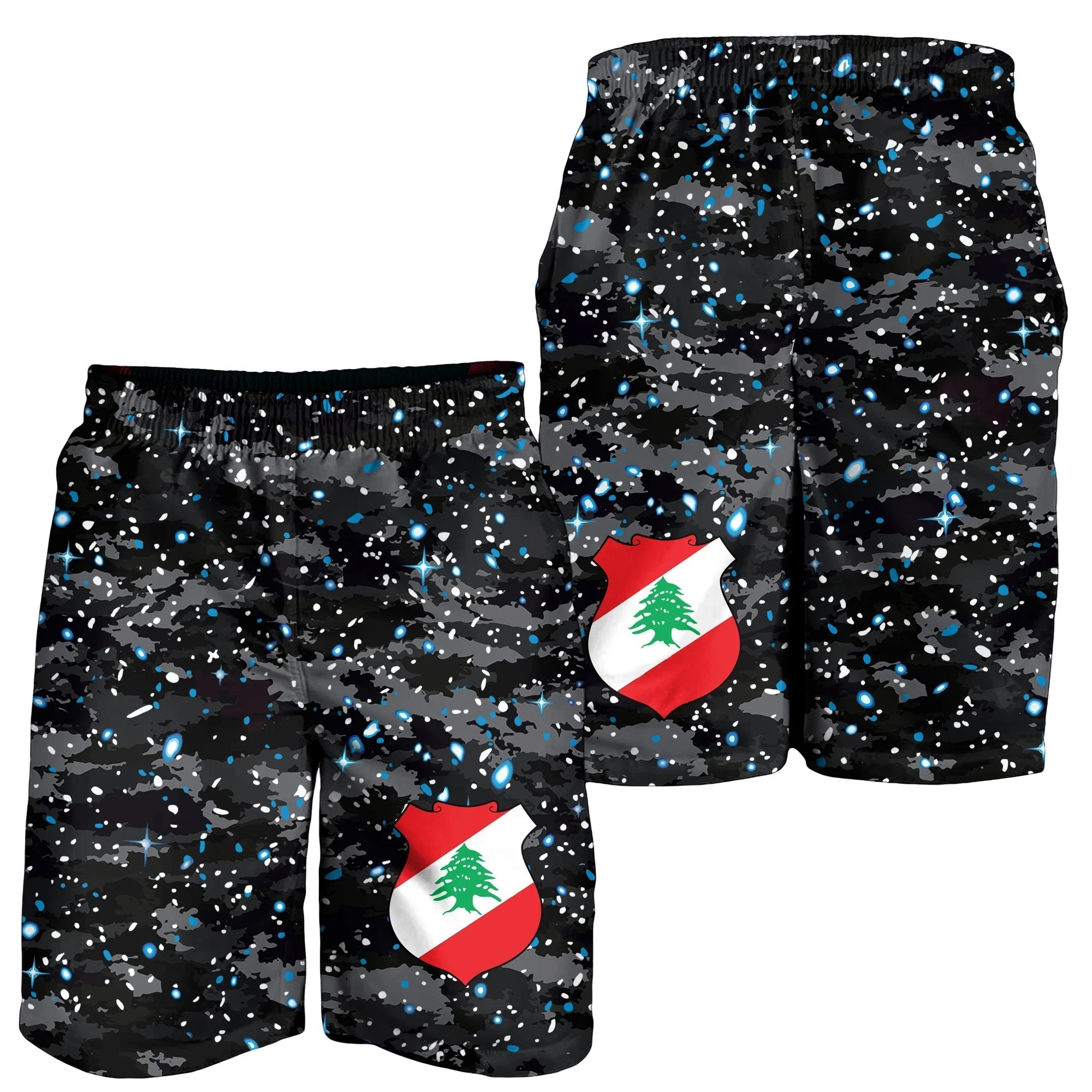 Lebanon Space Camo Shorts RLT6