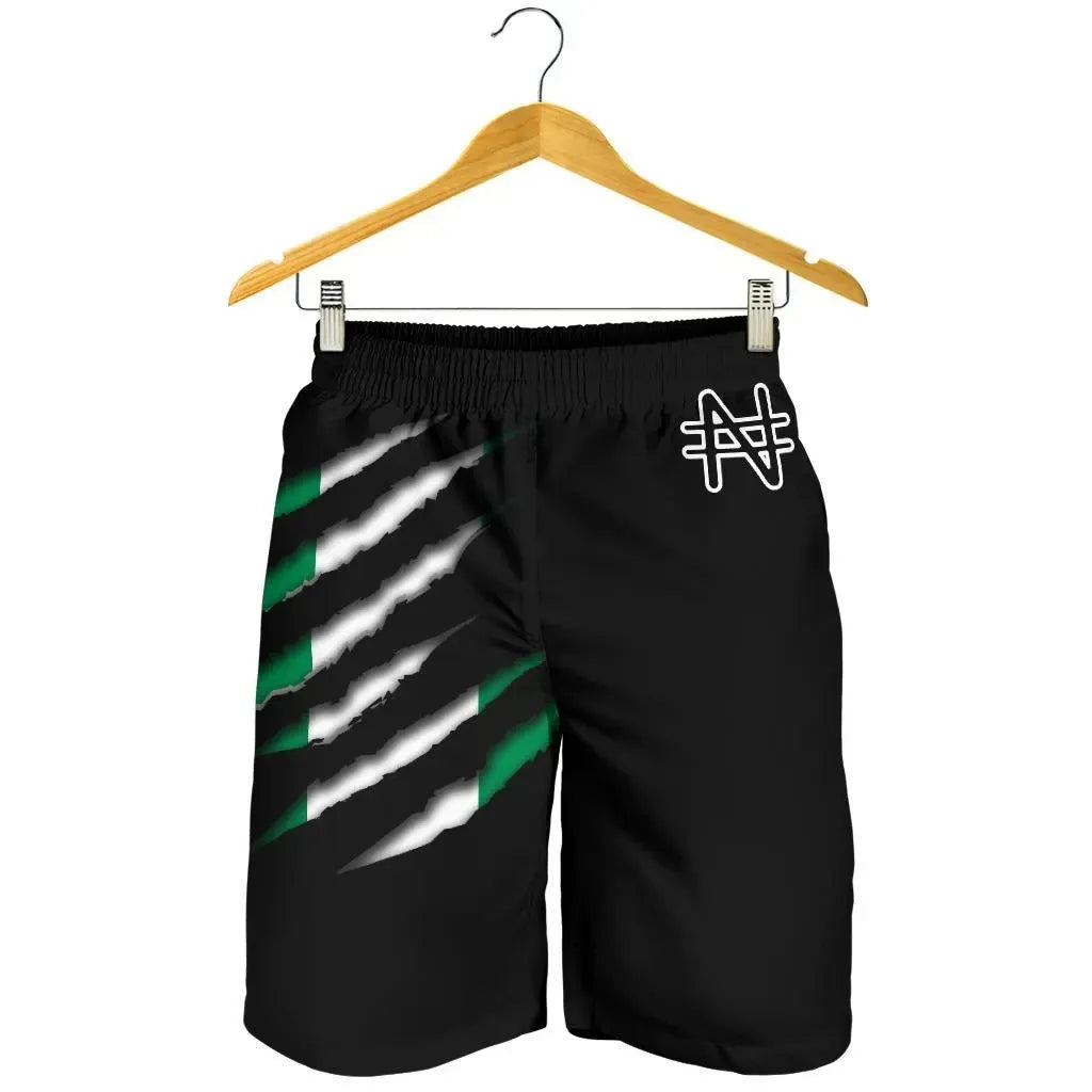 Nigeria All Over Print Mens Shorts Inside Me RLT8
